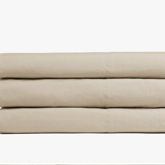 Parachute Other - Parachute Brushed Cotton Queen Sheet Set Latte